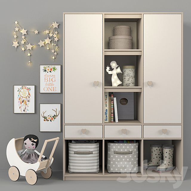 Children’s furniture and accessories 42 3ds Max - thumbnail 1