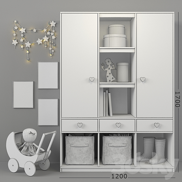 Children’s furniture and accessories 42 3ds Max - thumbnail 3