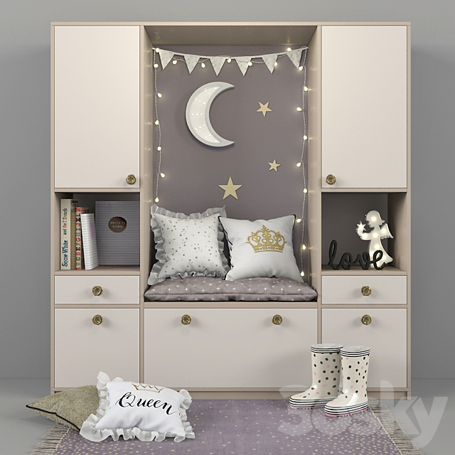 Children’s furniture and accessories 43 3ds Max - thumbnail 1