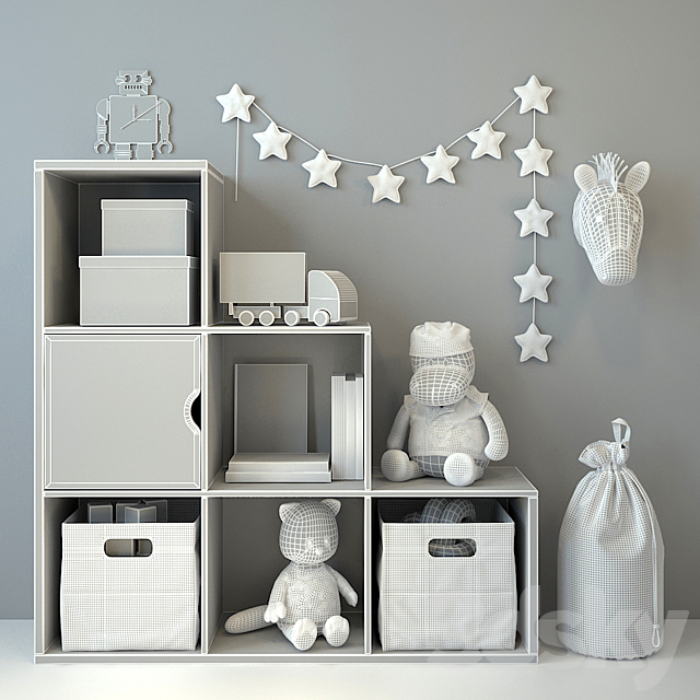 Children’s furniture and accessories 47 3ds Max - thumbnail 3