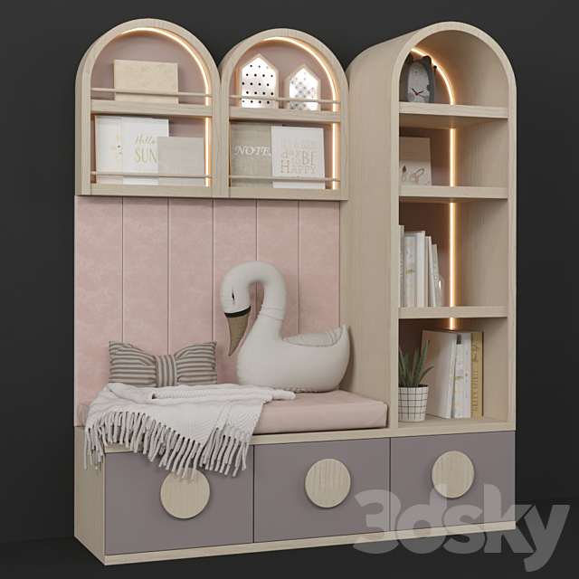 Children’s furniture to order 89 3ds Max - thumbnail 3