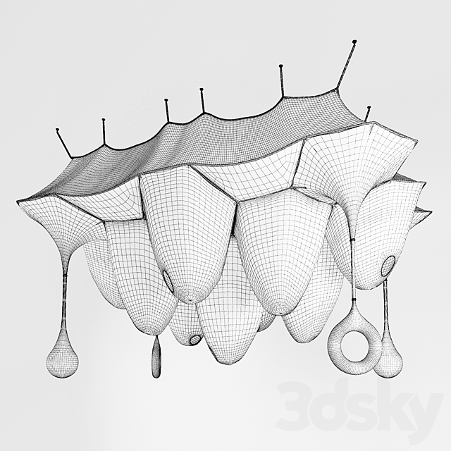 Children’s mesh labyrinth “Beehive” 3ds Max - thumbnail 2