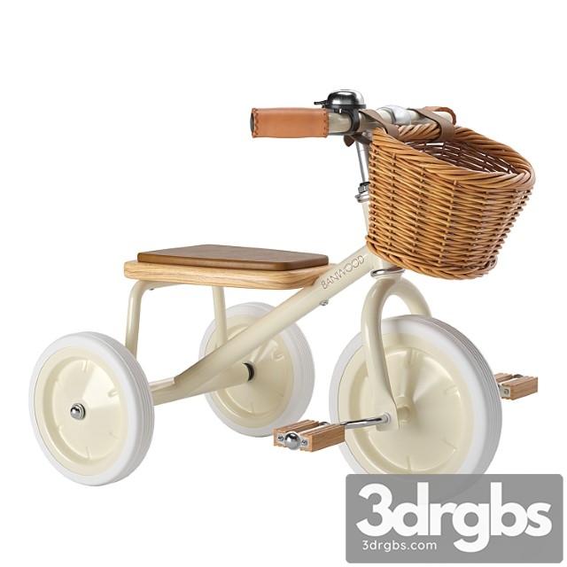 Crate and kids banwood cream toddler trike - thumbnail 1