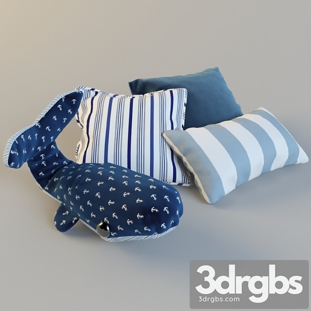 Decorative Pillows 3dsmax Download - thumbnail 1