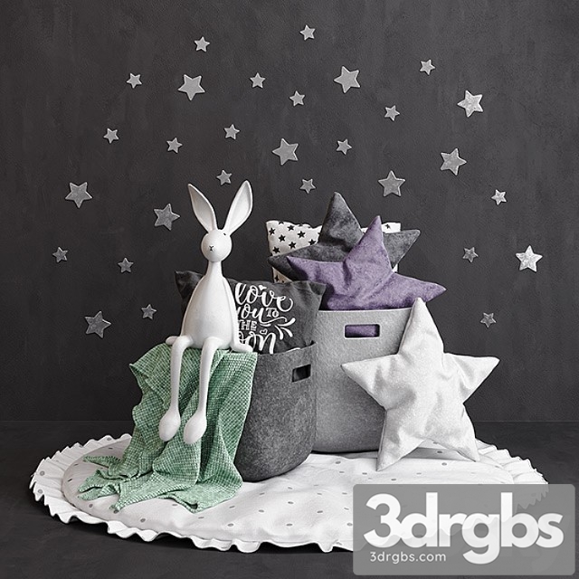 Joseph Bunny Set 3dsmax Download - thumbnail 1