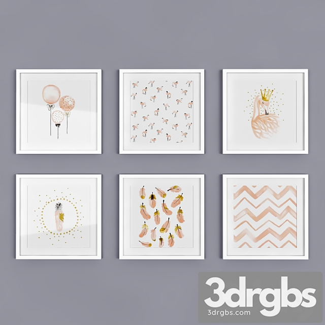 Kids Canvas Art Prints 13 3dsmax Download - thumbnail 1