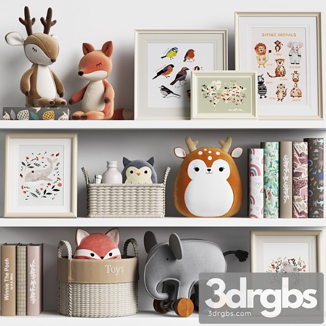 Kids Room Decor 25 3dsmax Download - thumbnail 1