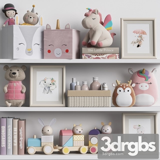 Kids Room Decor 44 3dsmax Download - thumbnail 1