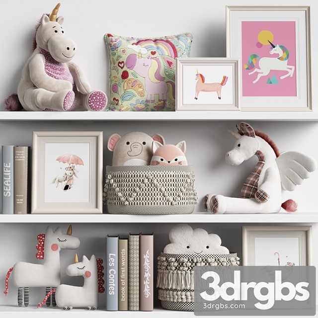 Kids Room Decor 56 3dsmax Download - thumbnail 1