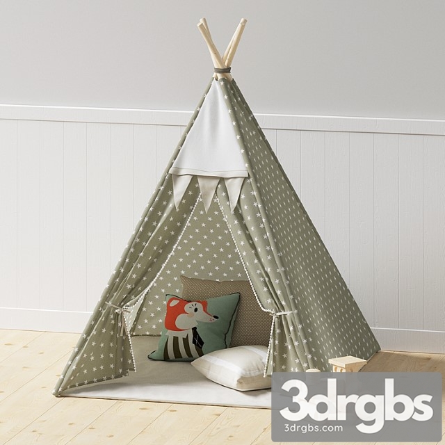 Kids Teepee 1 - thumbnail 1