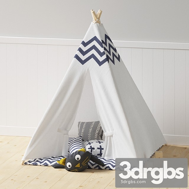 Kids Teepee 2 - thumbnail 1