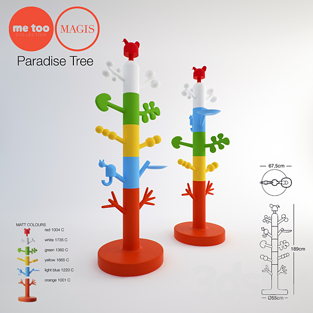 Magis Me Too _ Paradise tree 3ds Max - thumbnail 1