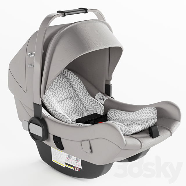 PIPA NUNA Car Seat 3ds Max - thumbnail 1