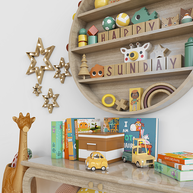 toys and funiture set_100 3ds Max - thumbnail 3