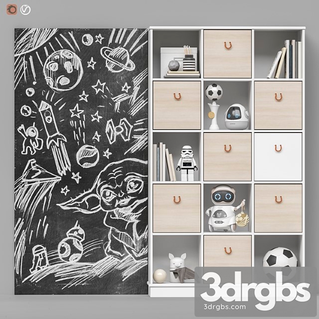 Toys and Furniture Set 93 3dsmax Download - thumbnail 1