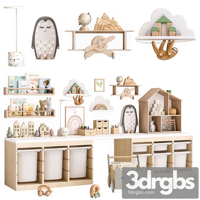 Toys, decor and furniture for nursery 1 - thumbnail 1