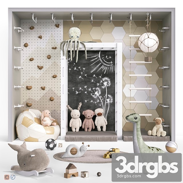 Toys Decor and Furniture for Nursery 126 - thumbnail 1