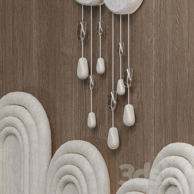 Wall Panel for Children’s room 3ds Max - thumbnail 2