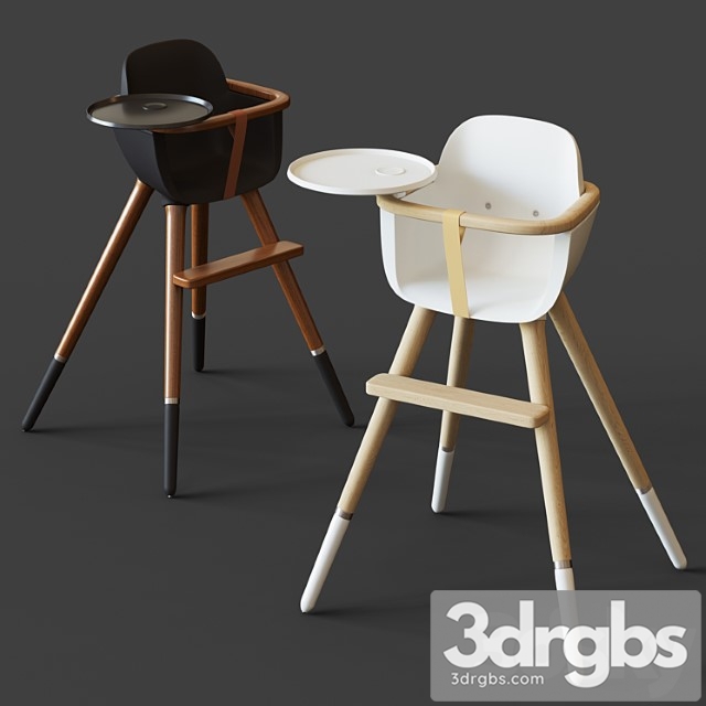 Table Chair Children 3dsmax Download - thumbnail 1