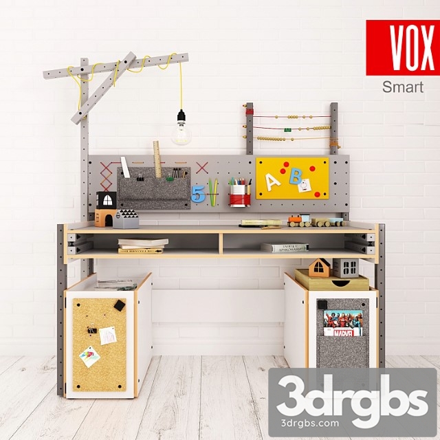 Vox smart writing desk 3dsmax Download - thumbnail 1