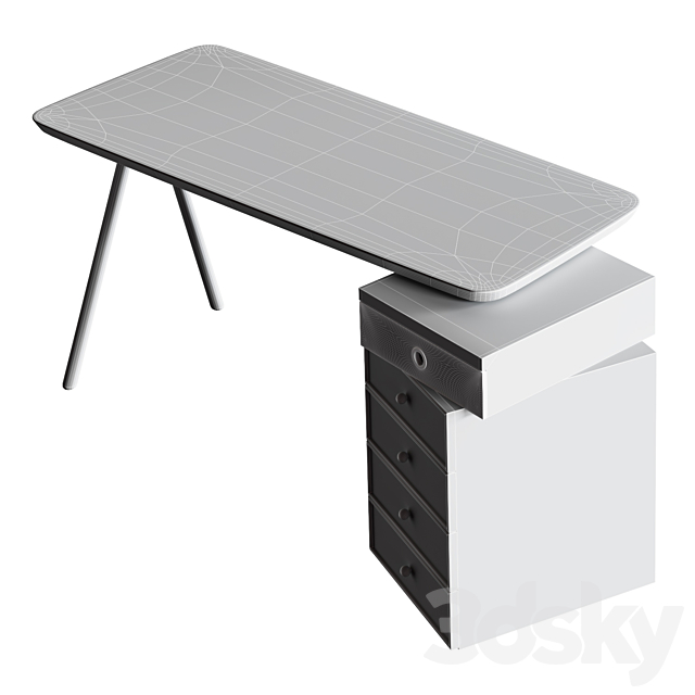 AIR KOZA HOME DESK 3DSMax File - thumbnail 3