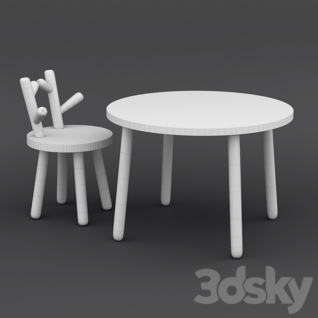 Baby set_1 3DS Max Model - thumbnail 2