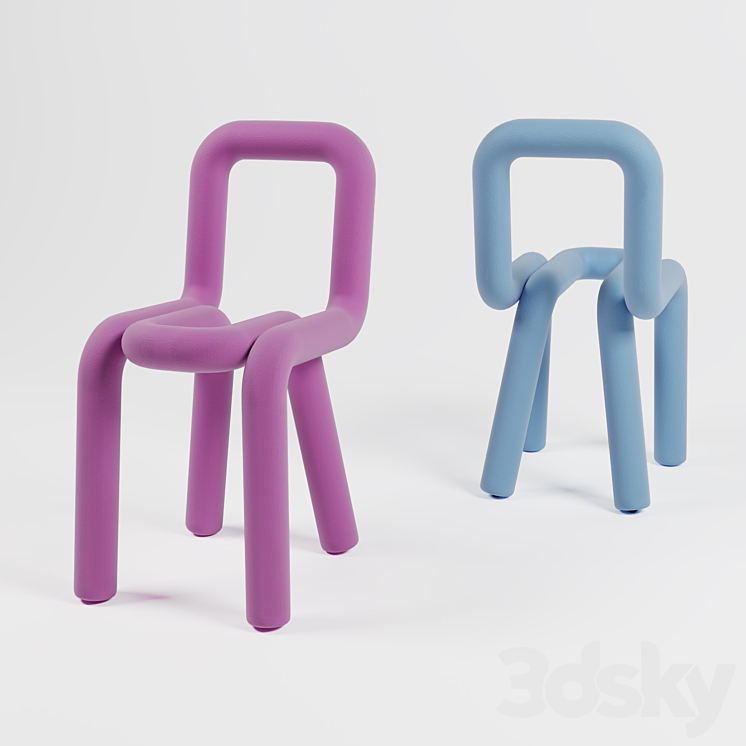 Chair Mustache BOLD 3DS Max - thumbnail 2