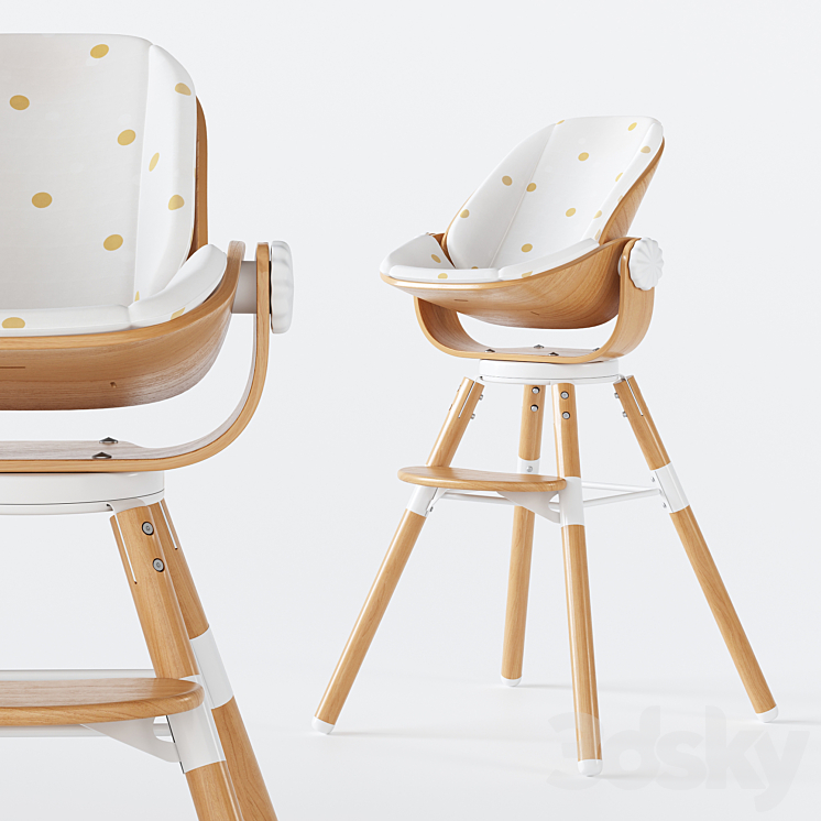 ChildHome Baby chair 3DS Max - thumbnail 1