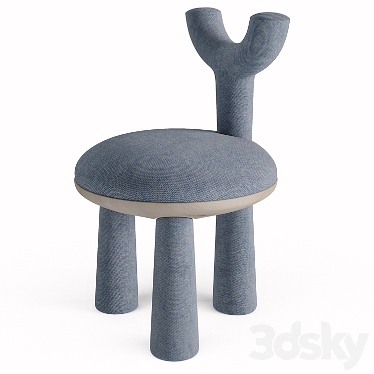 Children Table and Chairs set by Flow 3DS Max Model - thumbnail 2