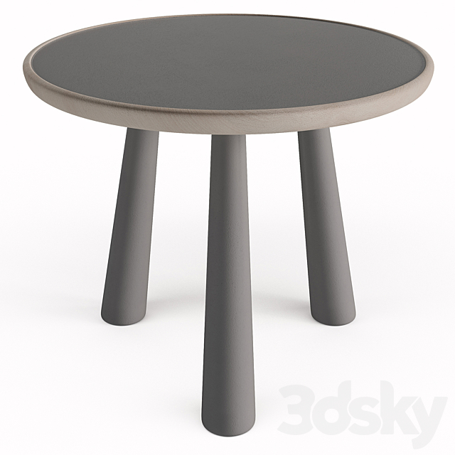 Children Table and Chairs set by Flow 3DS Max Model - thumbnail 4