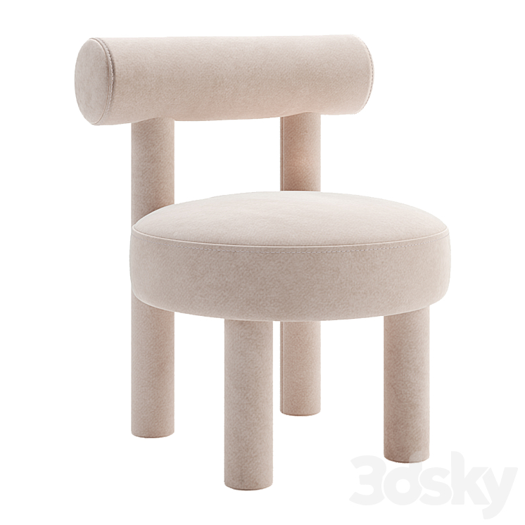 children’s chair BABY GROPIUS CS1 3DS Max Model - thumbnail 3