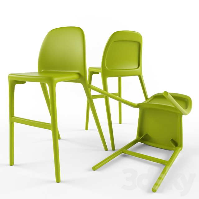 Children’s chair IKEA URBAN 3DSMax File - thumbnail 1