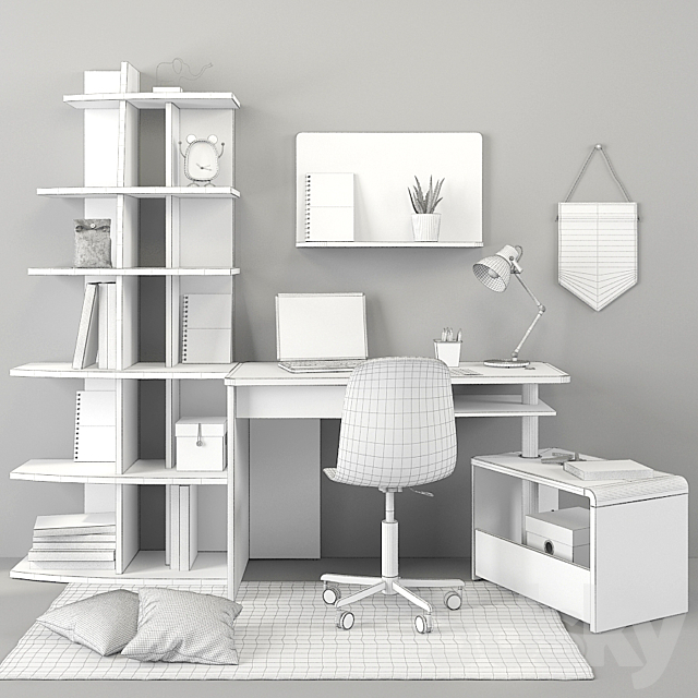 Furniture Gautie collection MISTRAL part 02 3ds Max - thumbnail 3