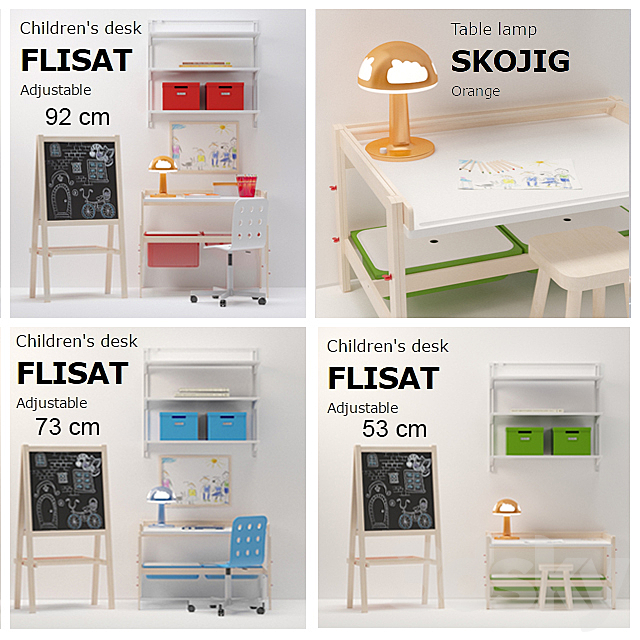 IKEA set for children (Sorona. V-ray) 3DSMax File - thumbnail 2