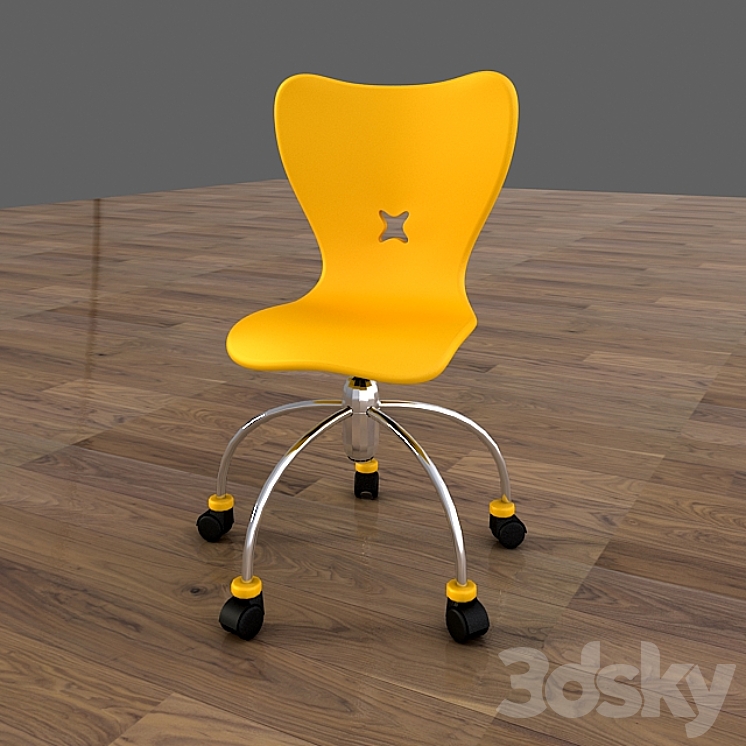 Kids_Chair_01 3DS Max - thumbnail 1