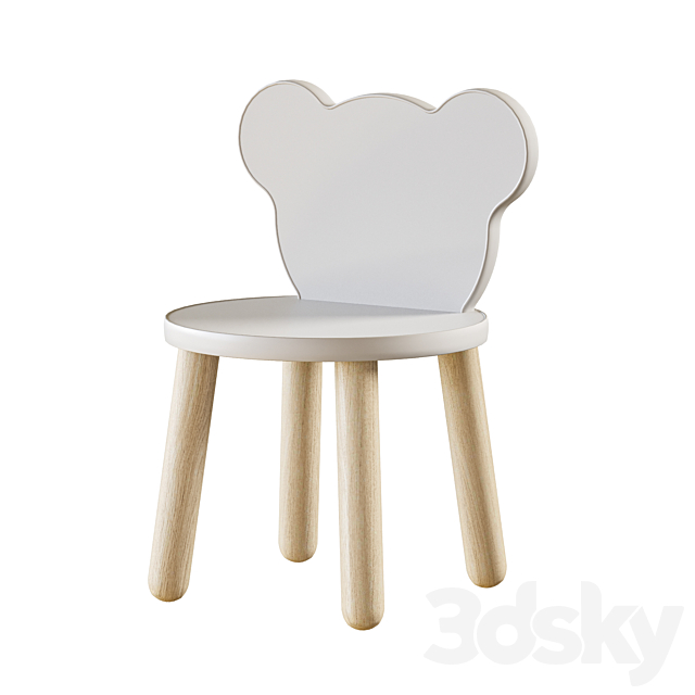 Set of children’s furniture Todi 3ds Max - thumbnail 3