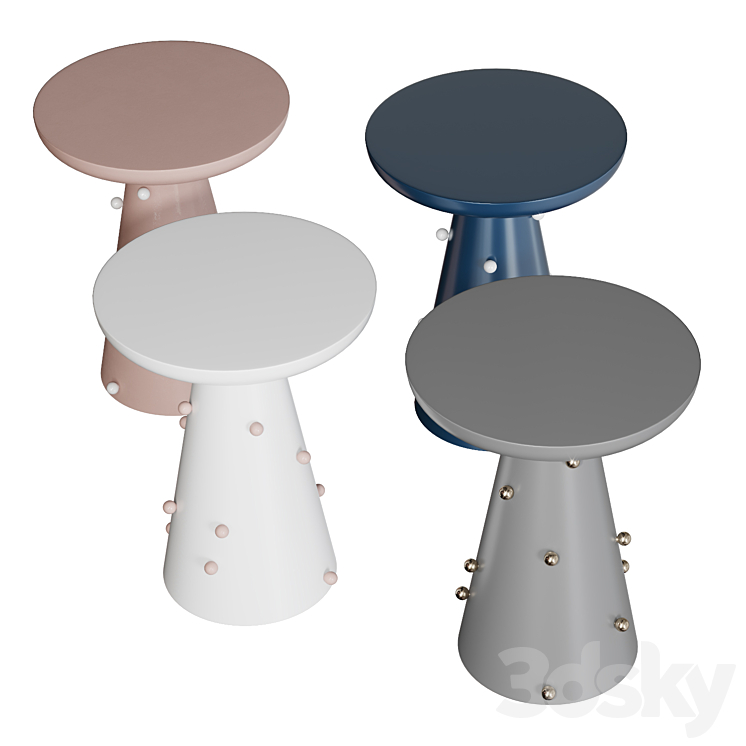 TABLE AIR KOZA HOME 3DS Max Model - thumbnail 2