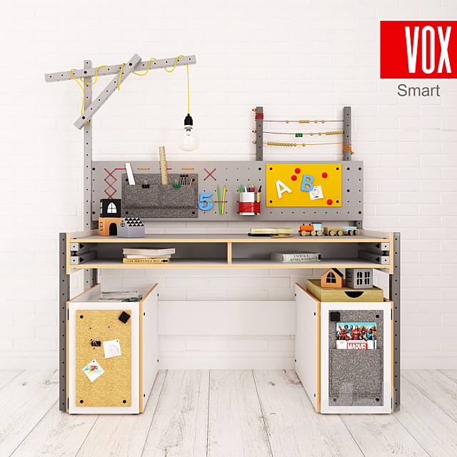 VOX Smart writing desk 3DSMax File - thumbnail 1