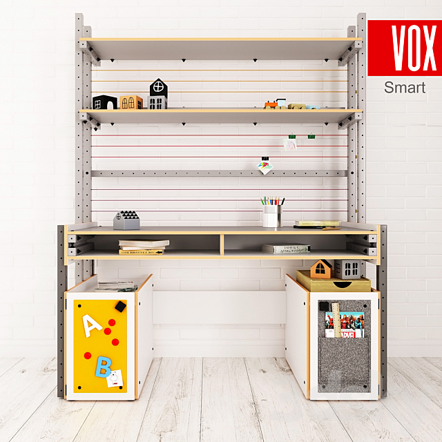 VOX Smart writing desk 3DSMax File - thumbnail 2