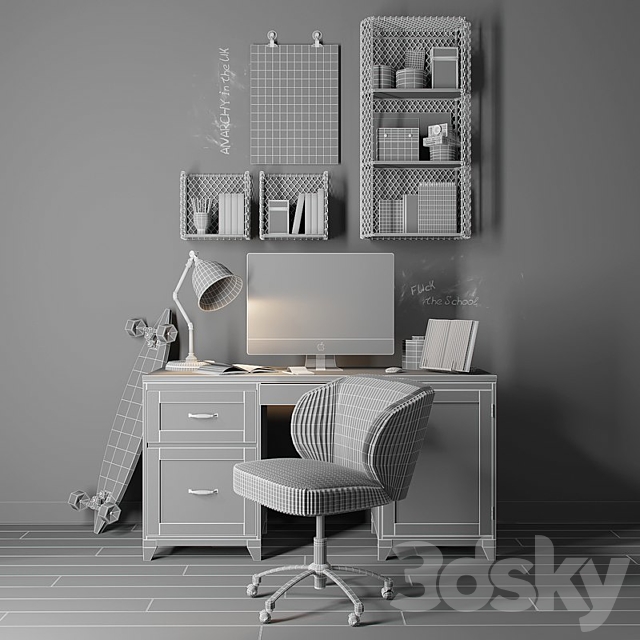 Workplace ?1 3DSMax File - thumbnail 3