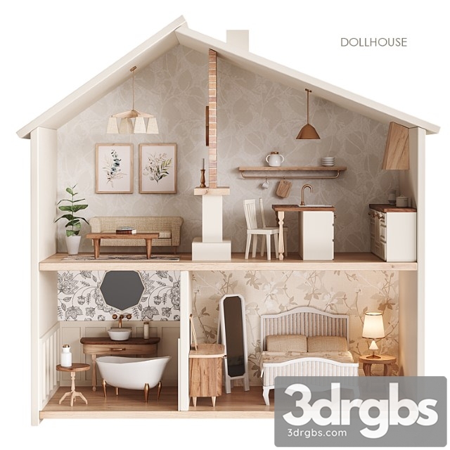 Dollhouse retro - thumbnail 1