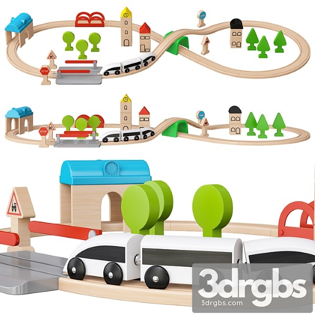 Lillabo train set - thumbnail 1