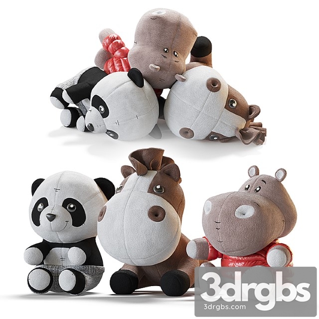 Set Of Soft Toys 2 - thumbnail 1