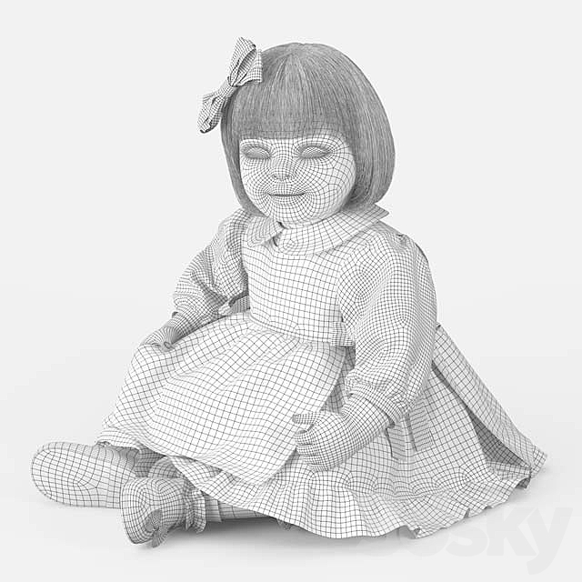 Adora Doll m01 3DS Max Model - thumbnail 3