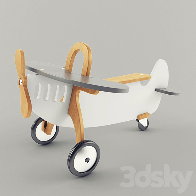 airplane toy 3DSMax File - thumbnail 1