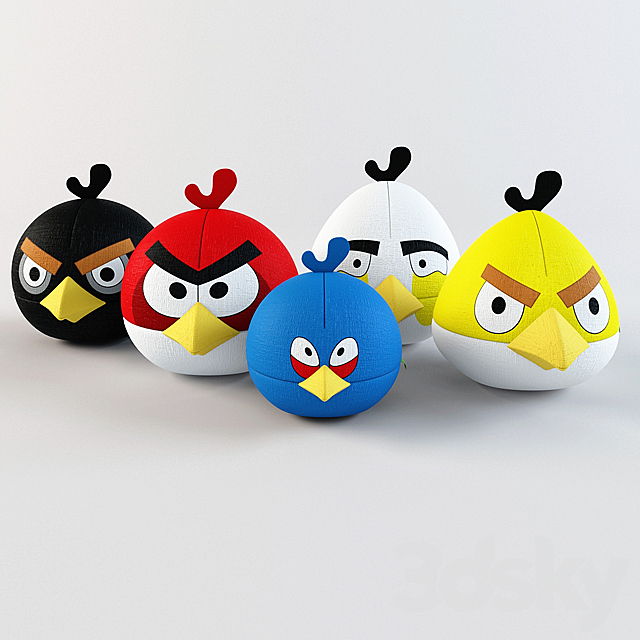 Angry birds 3DSMax File - thumbnail 1