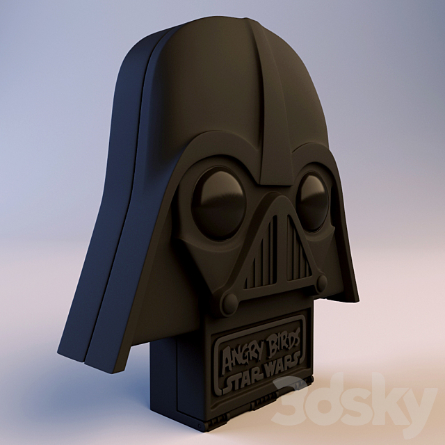 Angry Birds Star Wars II Telepods Toy Box 3DS Max Model - thumbnail 3