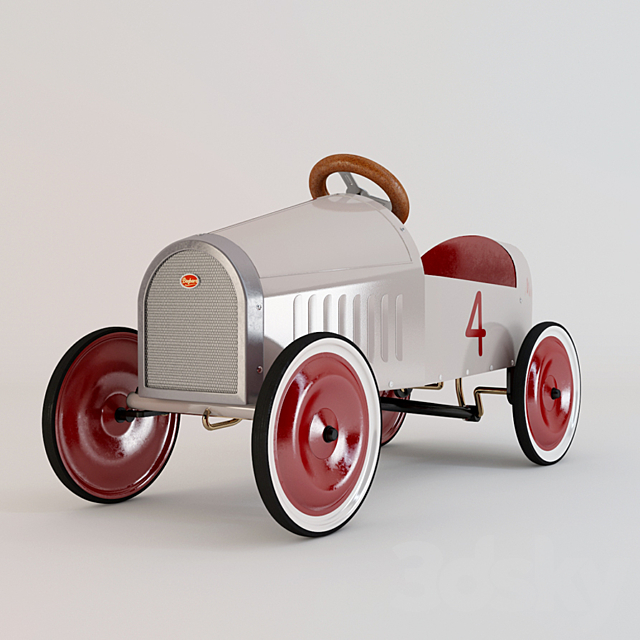 Baghera children car 3ds Max - thumbnail 2