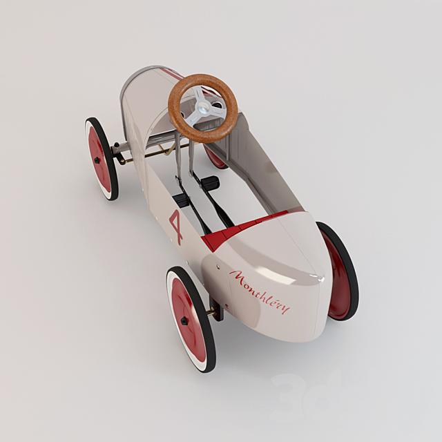 Baghera children car 3ds Max - thumbnail 3