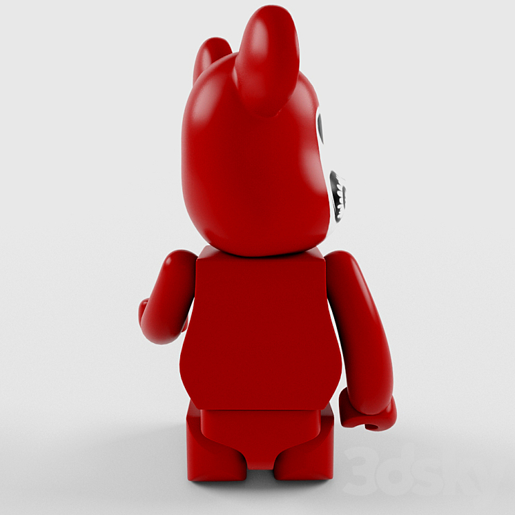 Bearbrick 3DS Max - thumbnail 2